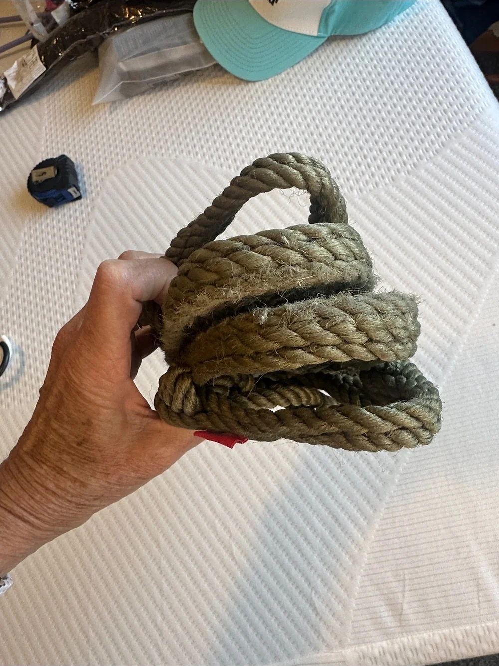 Kids Olive Rope Sandals - Comfortable Slip-On